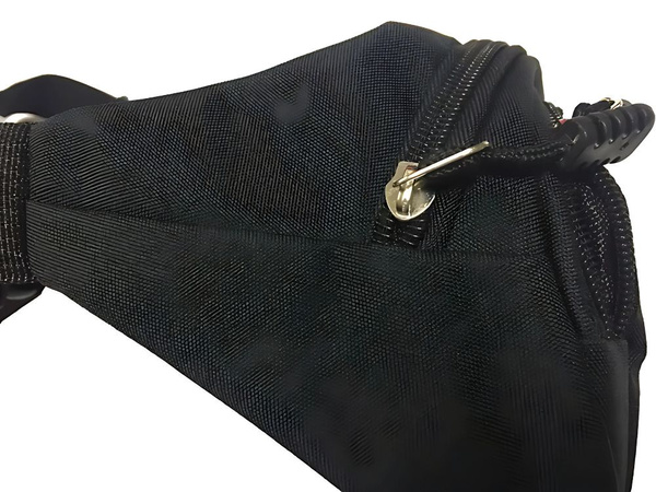 Bărbați rinichi sachet femei sport centura 4 buzunare negru reglabil