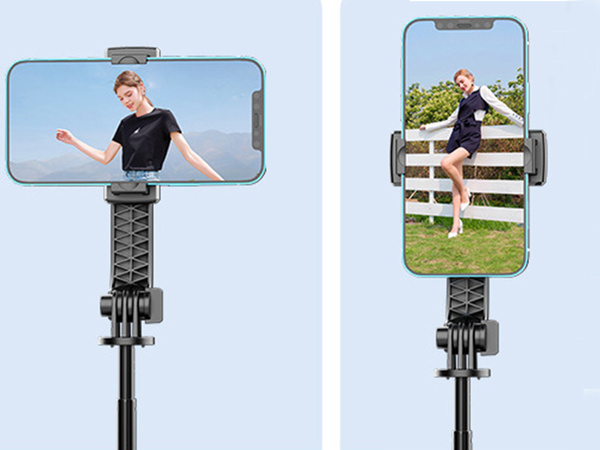 Selfie-stick ständer für mobiltelefon stativ bluetooth-fernbedienung 90 cm