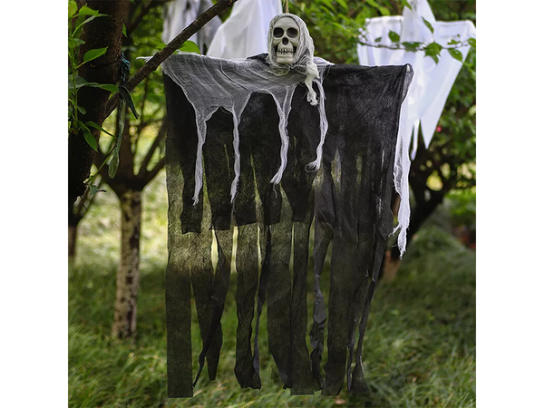 Halloween dekoratsioon rippuv dekoratsioon kummitus skelett surmakall 80 cm