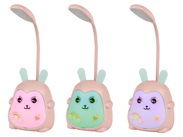 Stolová lampa rgb pre deti na učenie čítania 3 režimy