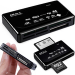 MEMORY CARD READER FOR CAMERA USB MULTI CF SD MICRO SD XD MS MMC