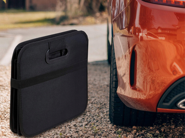 Velký organizér do kufru auta vyztužený box