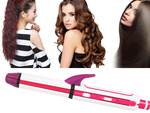 Curling iron straightener crimper 3in1 curls