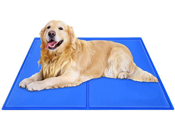 Wasserbeständige gel-kühlmatte für hunde tiere 50x90cm katzenband