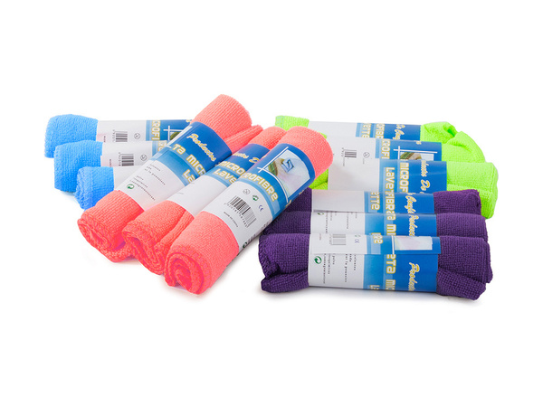 Chiffons en microfibres chiffons de nettoyage set de 12