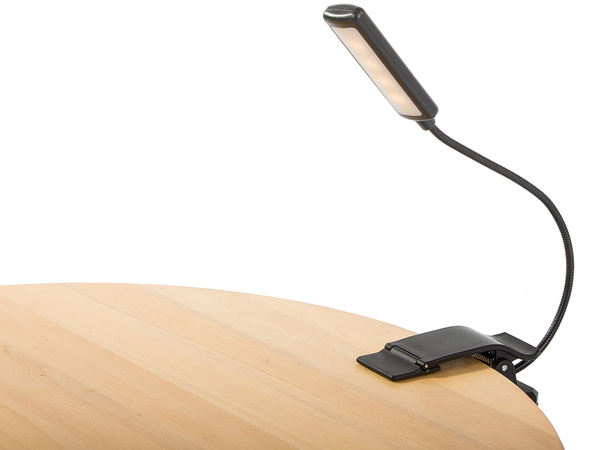 Svetlo na čítanie kníh usb nočné svetlo s klipom zdravé pre oči 9 led