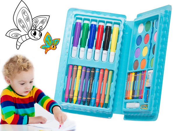 Set de artist pentru pictură în cutie 42 buc