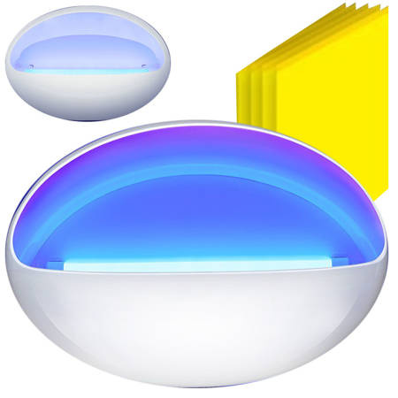 Led uv rovarirtó lámpa szúnyogok szúnyog legyek rovarcsapda ragacsos csendes