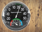 Sobni vlažnostni termometer analogni higrometer