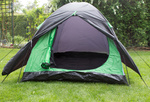 Tienda de campaña 2 personas mosquitera impermeable dormitorio camping