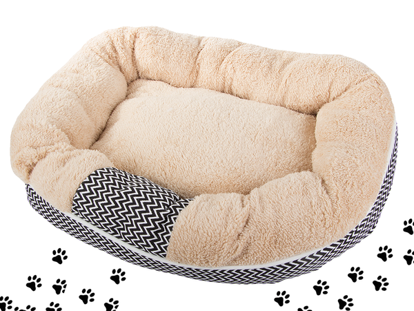 Pluș câine playpen pat moale perna canapea lenjerie de pat pufos