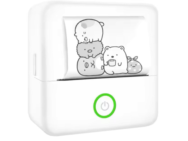 Mini wireless portable thermal printer for photos and notes