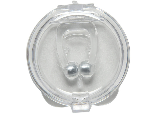 Magnetic clip against snoring nasal snoring