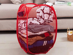 Collapsible laundry basket toy holder large storage container