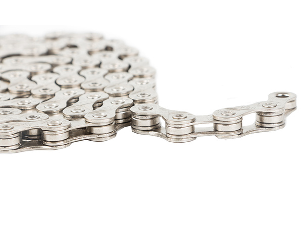 Bike chain 116 bridges sizes 1/2x3/32 6/7/8 range + cutting bracket