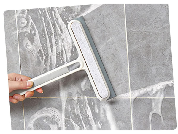 Logu tīrīšanas slotiņa ar rokturi logu ūdens birste birste ar rievām