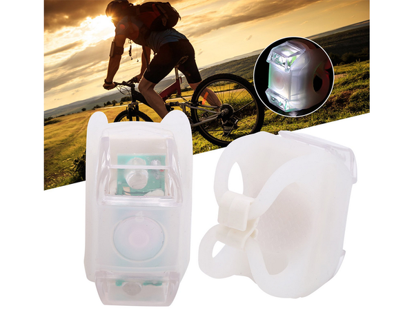 Led velosipēdu apgaismojums priekšējais aizmugurējais 2 gab.