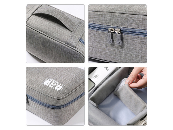 Travel organiser bag for chargers and cables