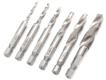 M3-10m burghie hexagonală de găurit cu filet hss set 6 buc