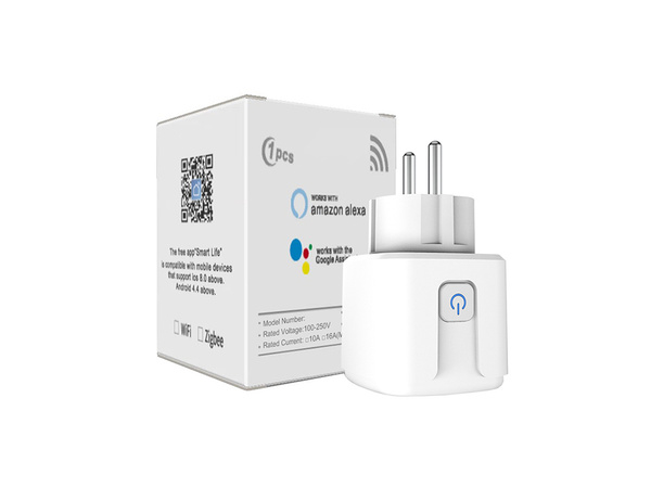 Inteliģentā elektriskā rozete wifi taimeris 16a