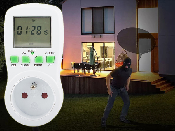 Időzítő kapcsoló digitális lcd kapcsoló