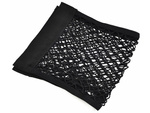 Organizator cu mâner geantă din plasă cu închidere velcro pentru portbagajul mașinii 30x25