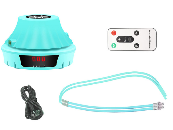 Corde à sauter interactive avec télécommande pour compter les rotations