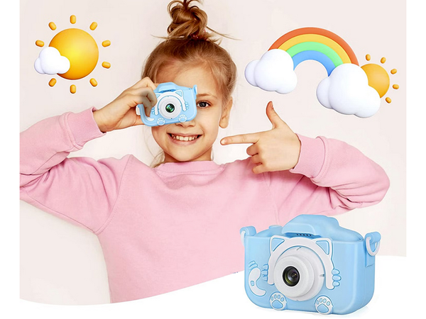 Digital camera for children with games camera games kitty