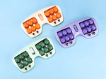 Pēdu masāžas plastikas roller 2x3 masāžas balls ar metāla balls