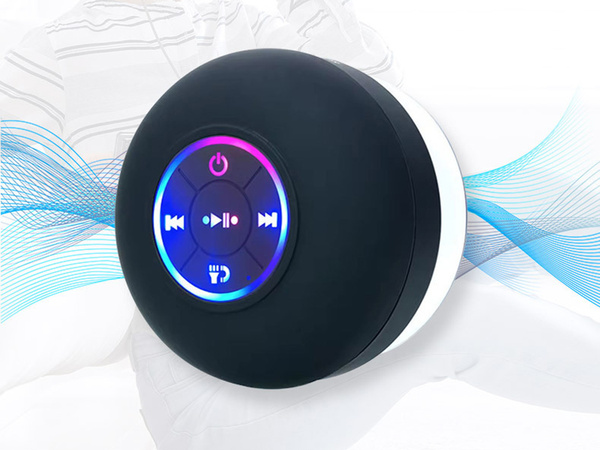 Difuzor bluetooth mini wireless ipx4 portabil bas mobil ventuză