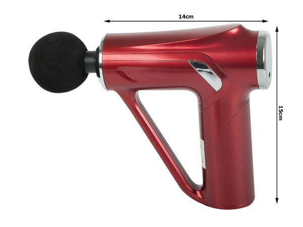 Selja massaažipüstol keha jalamassaažipüstol tugev massaažipüstol 4 otsaga