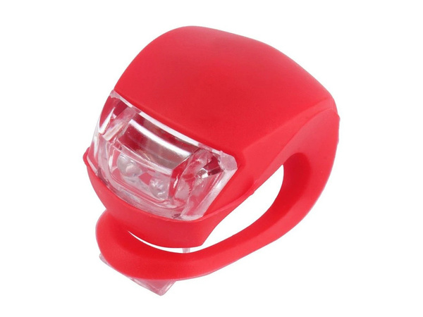 Bike light 2 led-uri front light 2pcs silicone water resistant