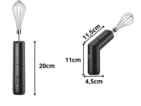 Whisk mixer električni mešalnik za mešanje brezžični za jajca