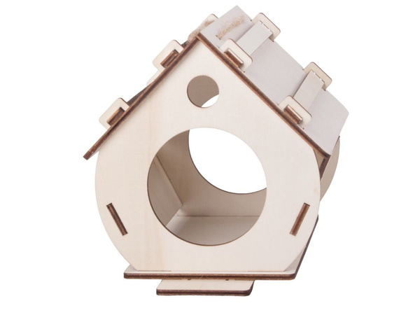 Birdhouse din lemn birdhouse cutie de cuibărit pentru asamblare vopsea diy