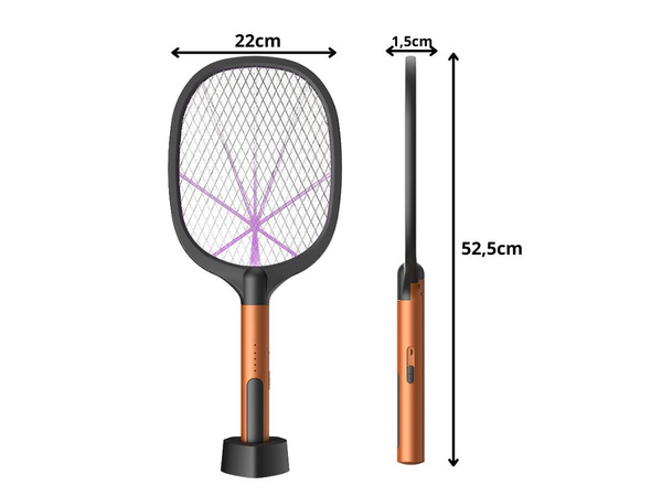 Električna mušnica za komarje uv insekticidna svetilka s stojalom
