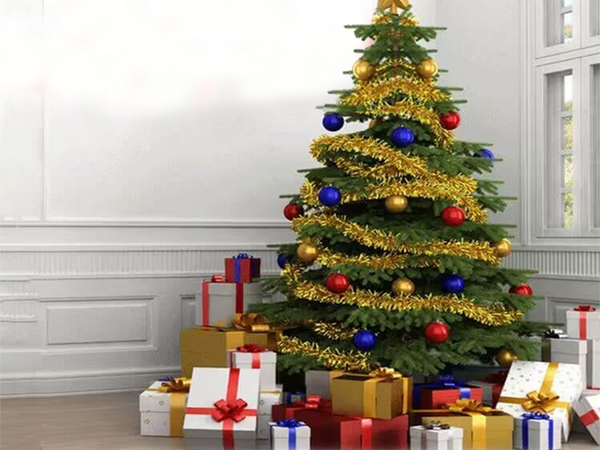 Christmas chandler 6m zlatý řetěz