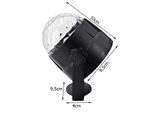 Disco ball led spotlight rgb proiector