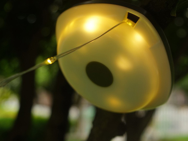 Telkimisvalgus laetav led-gaarand rullis 8m soe