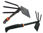 Garden hoe two-sided shovel claw rake hand digger for plants