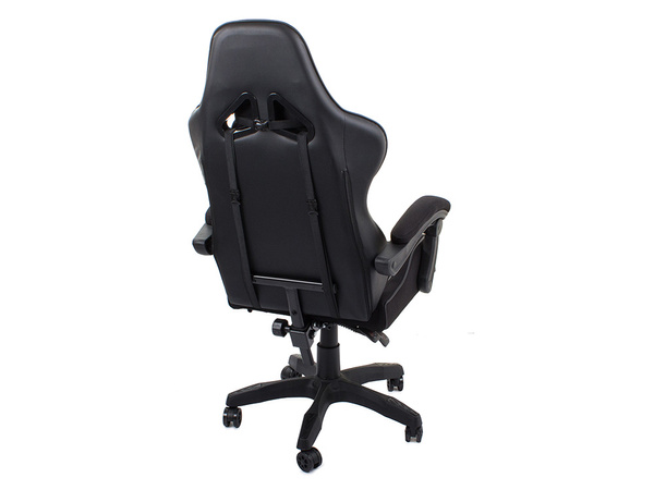 Gaming chair for rotary players bubble black