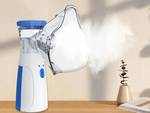 Inhalador nebulizador malla inalámbrico portátil máscara silenciosa