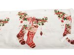 Christmas table runner for christmas eve 205x35cm