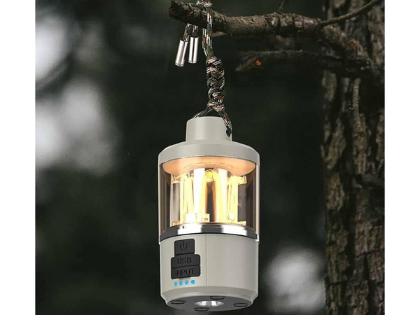 Cestovní světlo kempování dobíjecí led baterka powerbank usb kempování