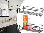 Loft baño ducha estante colgante estante de metal