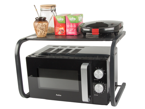 Soporte para microondas estante de cocina organizador para microondas loft armario