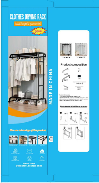 PERCHA PARA ROPA BLANCA (10)