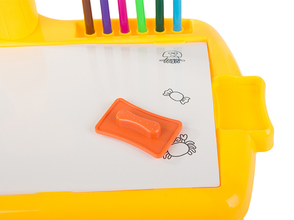 Retroproyector mesa de dibujo pizarra blanca rotuladores para niños rotuladores