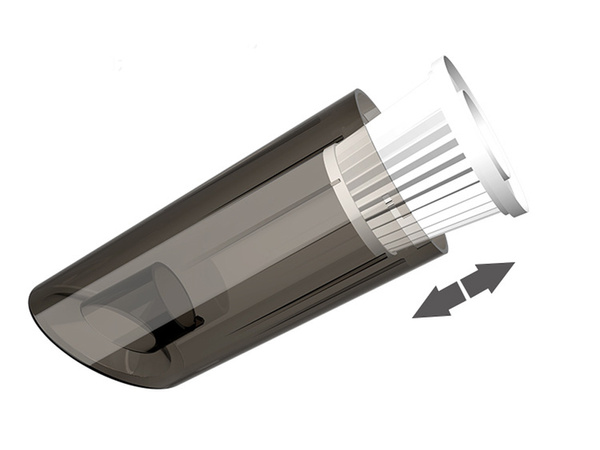 Kabelloser handstaubsauger mit 2000mah-akku