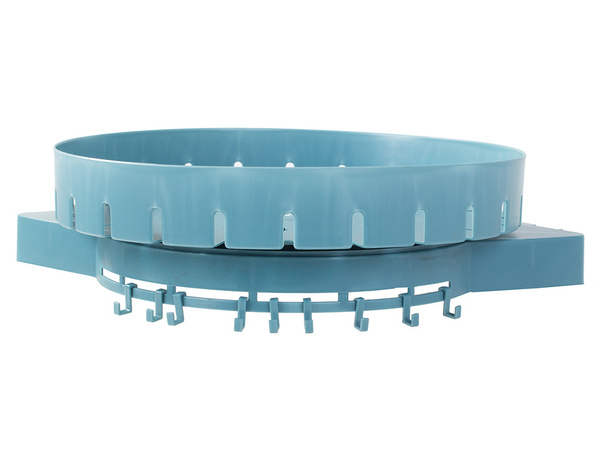 Bathroom swivel shelf kitchen organiser