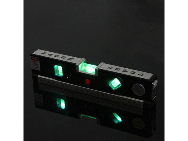 Lāzera līmeņrādis ar led apgaismojumu 24 cm